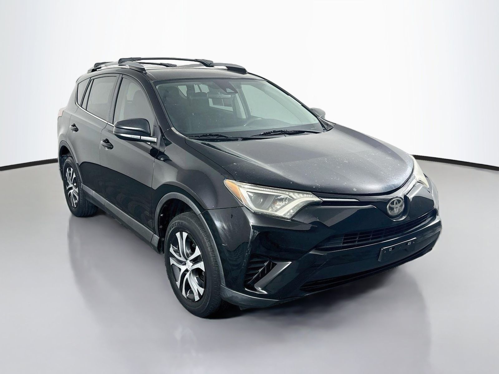 Black 2017 Toyota RAV4 SUV / Crossover Front-Wheel Drive 6-Speed Automatic