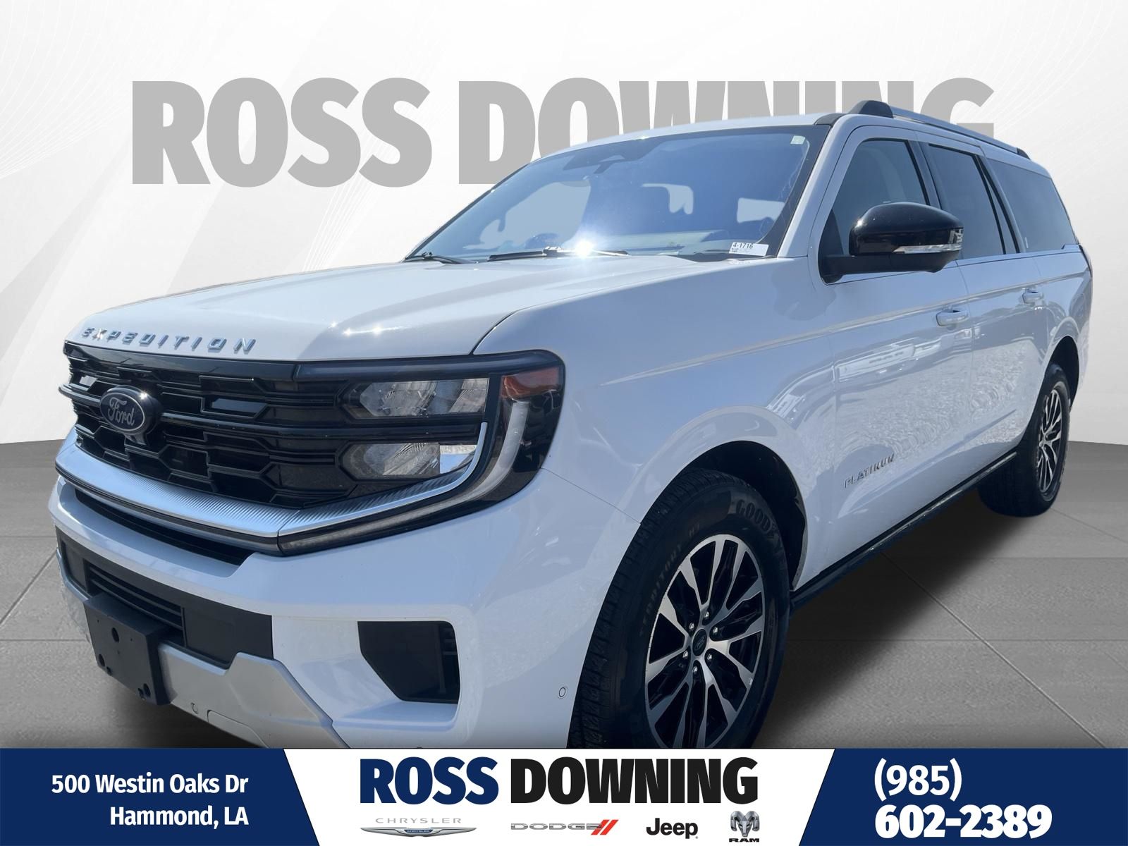  2025 Ford Expedition MAX Platinum 4WD   