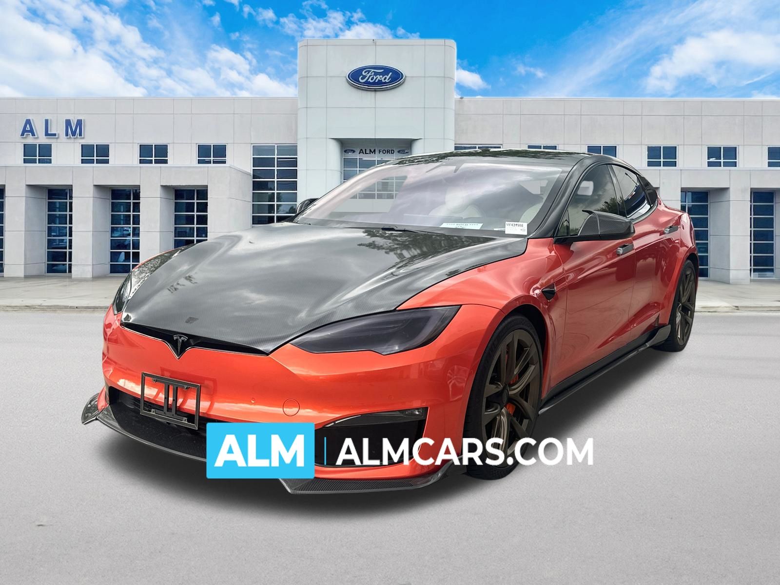 Black 2021 Tesla Model S Sedan All-Wheel Drive 1-Speed Automatic