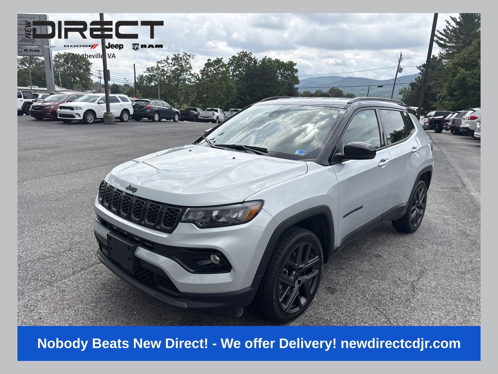 Silver Zynith Metallic Clearcoat 2026 Jeep Compass SUV / Crossover Four-Wheel Drive 8-Speed Automatic
