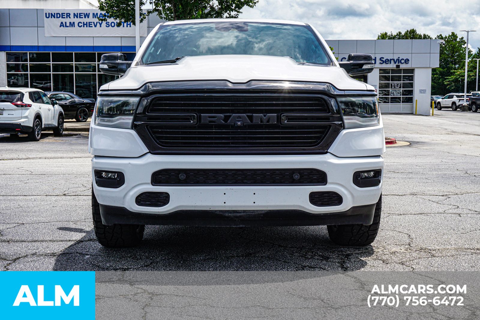 Used 2021 White Ram Laramie image 12