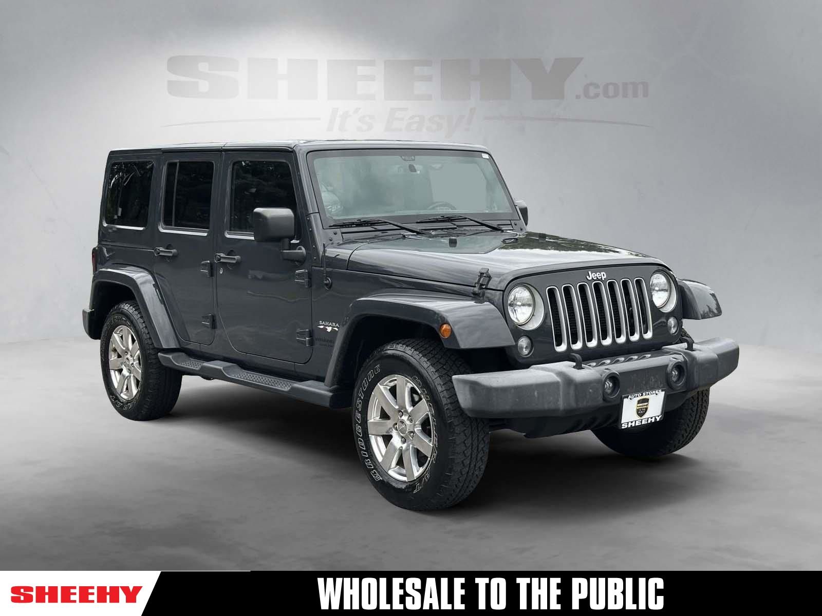 2016 Jeep Wrangler Unlimited Sahara
