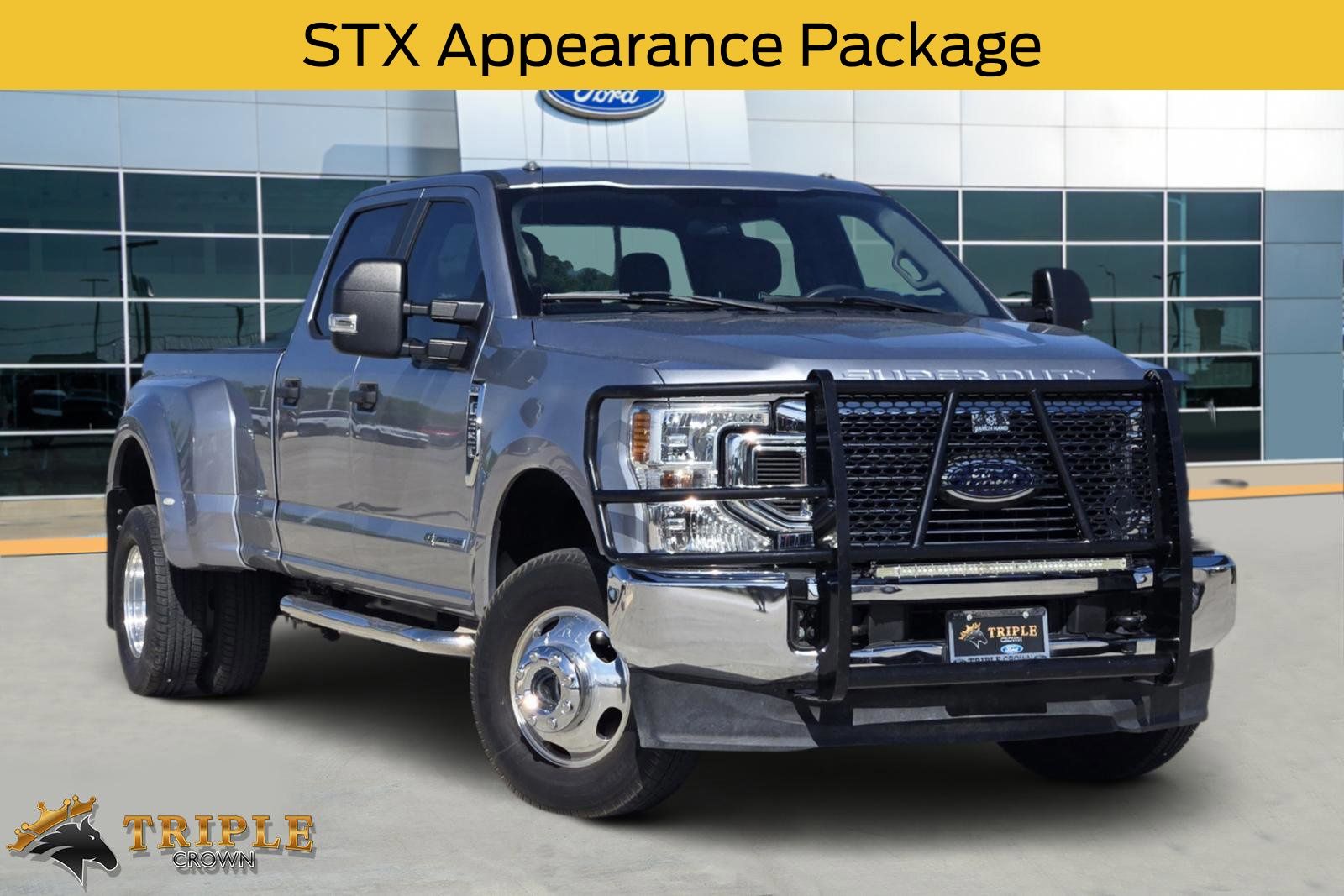 Silver 2020 Ford F-350 Super Duty XL LB DRW 4WD Pickup Truck Four-Wheel Drive Automatic