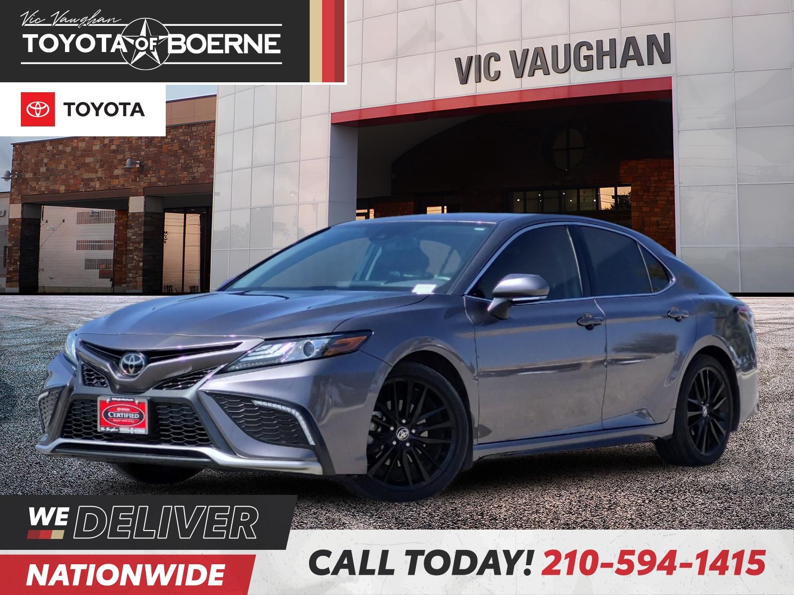 Gray 2023 Toyota Camry Sedan Front-Wheel Drive 8-Speed Automatic