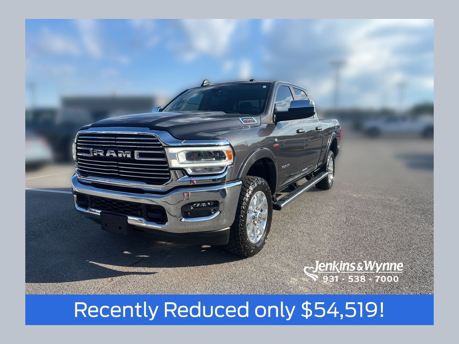 Gray (Granite Crystal Metallic Clearcoat) 2022 RAM 2500 Pickup Truck Four-Wheel Drive 6-Speed Automatic
