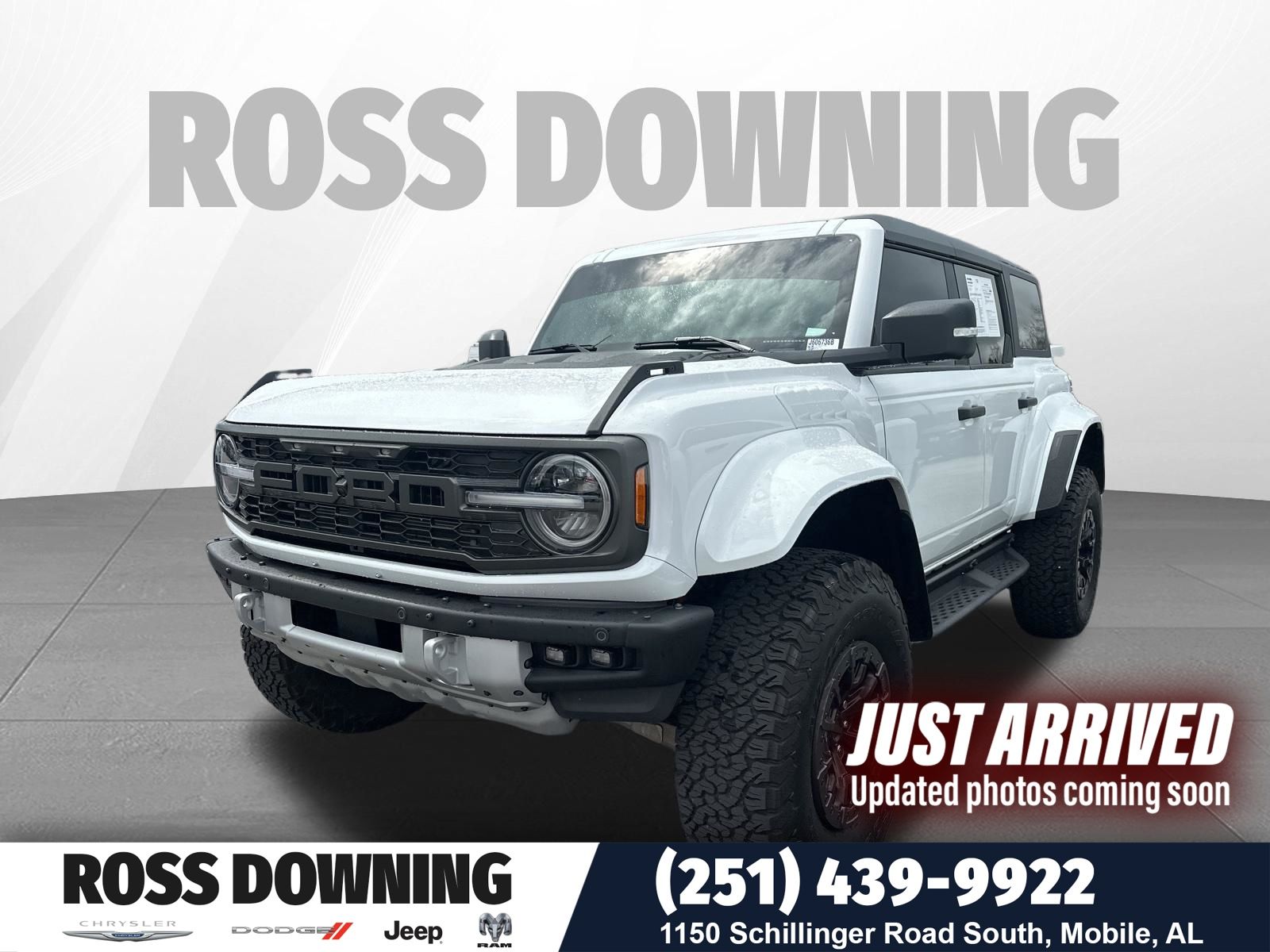 2024 Ford Bronco Raptor 4WD