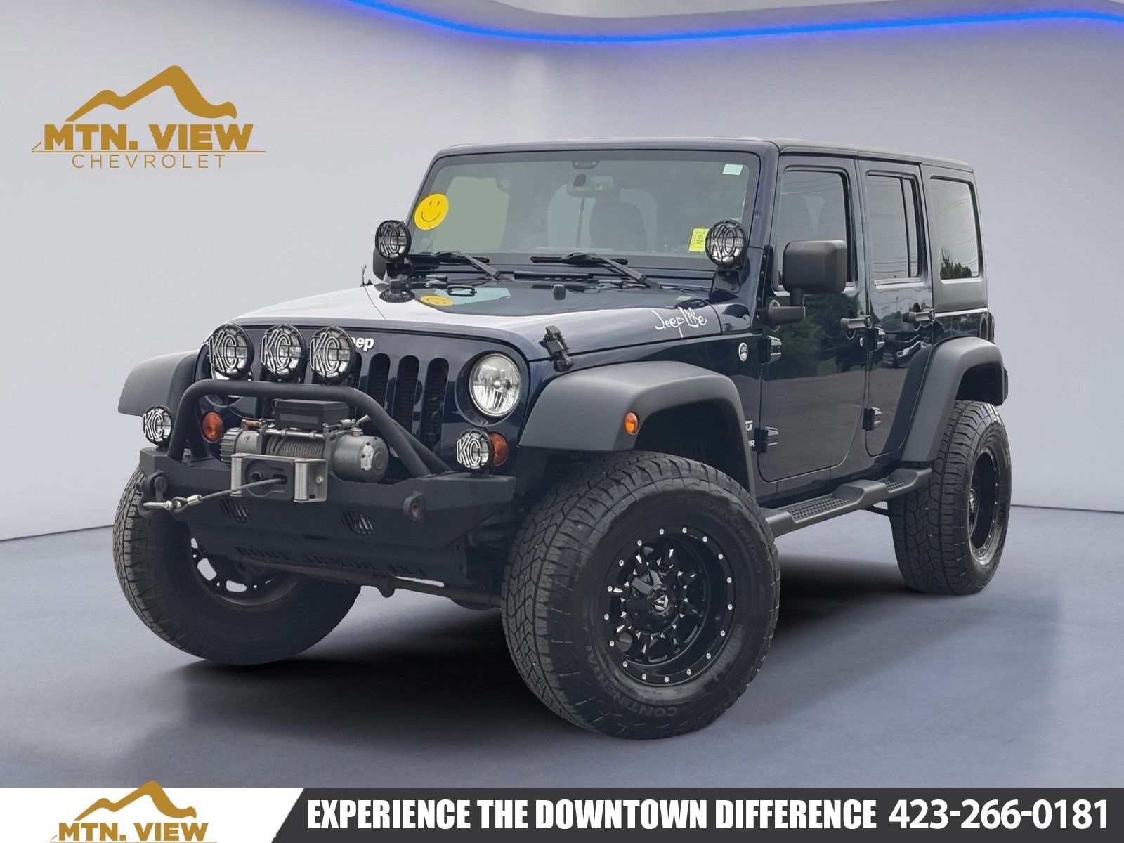 True Blue Pearlcoat 2013 Jeep Wrangler Unlimited Sport 4WD SUV / Crossover Four-Wheel Drive 5-Speed Automatic