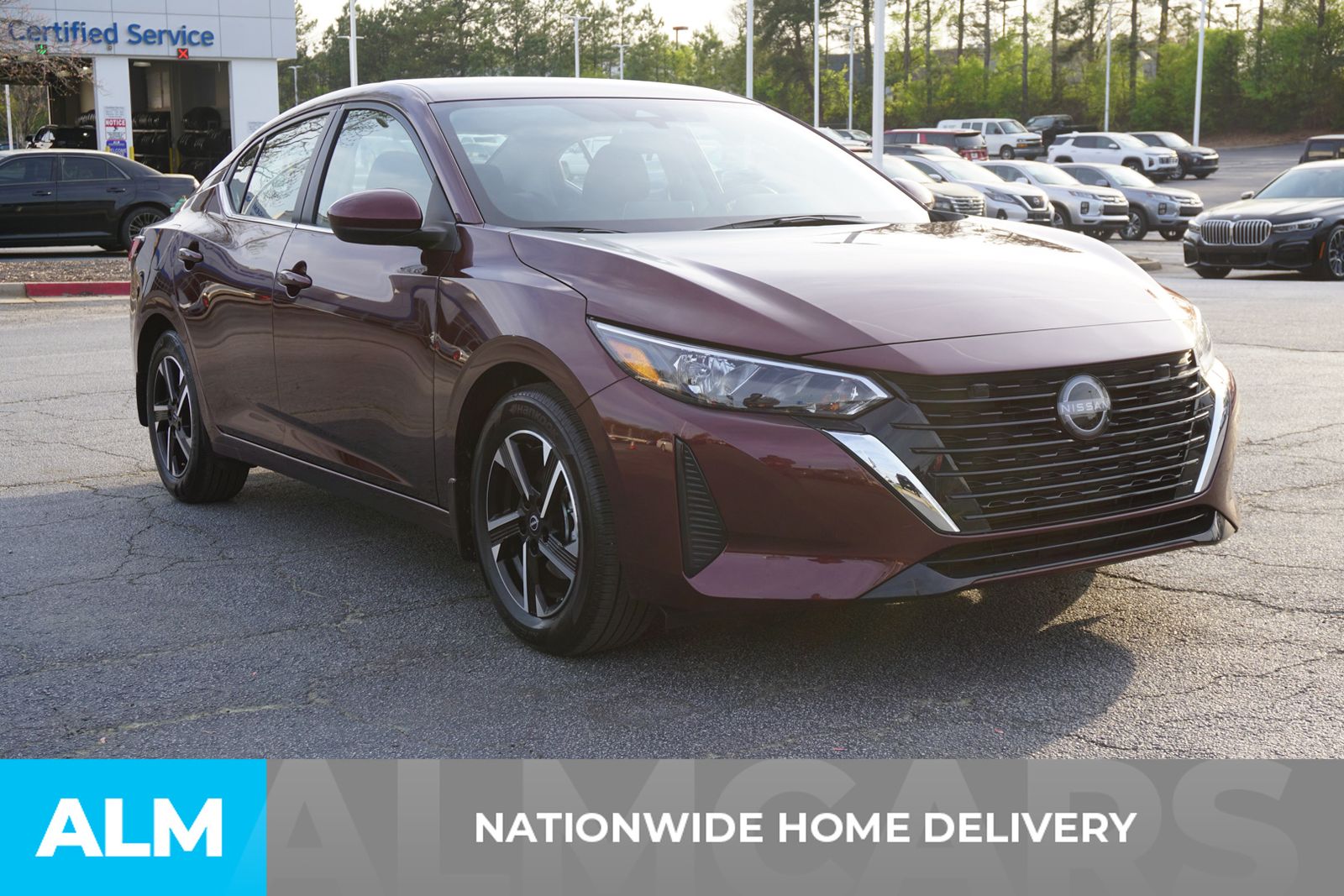 Used 2025 Red Nissan SV image 6