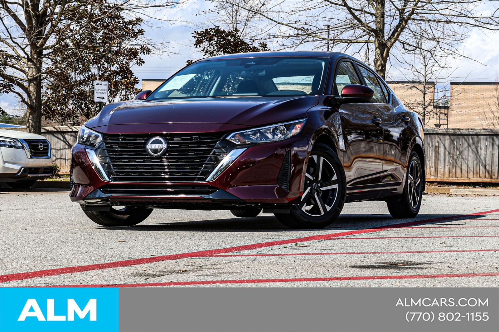 Used 2025 Red Nissan SV image 2