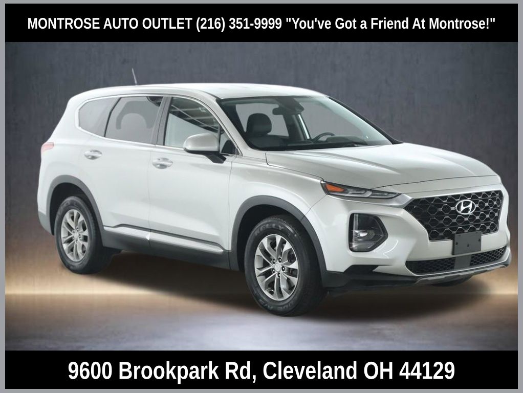 Silver 2019 Hyundai Santa Fe 2.4L SE AWD SUV / Crossover All-Wheel Drive 8-Speed Automatic