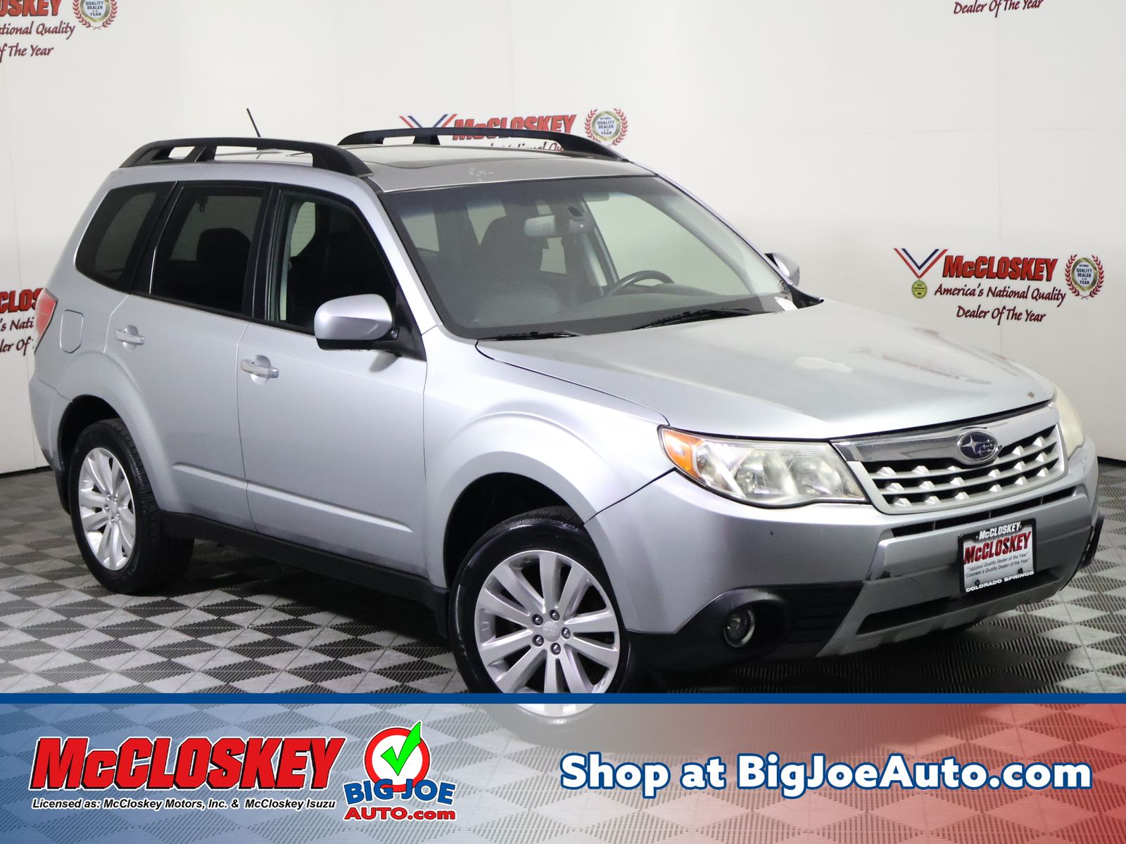 Ice Silver Metallic 2013 Subaru Forester SUV / Crossover All-Wheel Drive 4-Speed Automatic