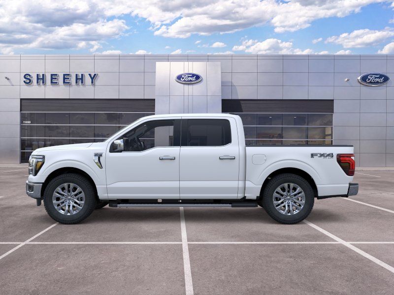 New 2026 Star White Metallic Tri-Coat Ford Lariat image 5