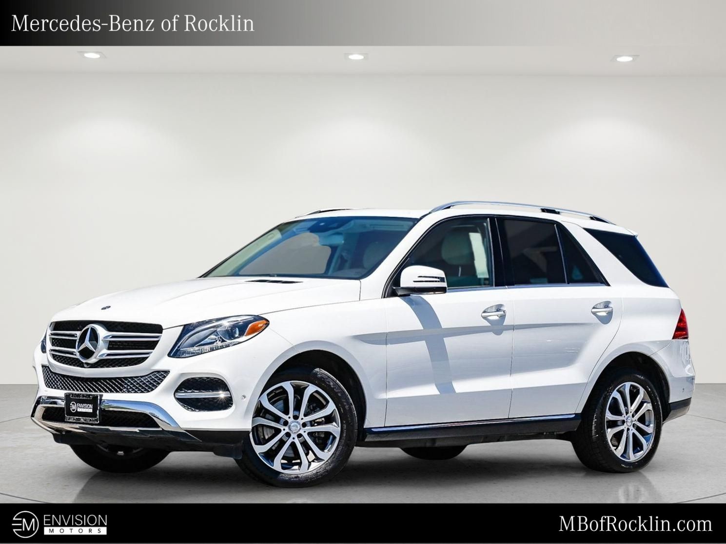 Polar White 2017 Mercedes-Benz GLE SUV / Crossover All-Wheel Drive 7-Speed Automatic
