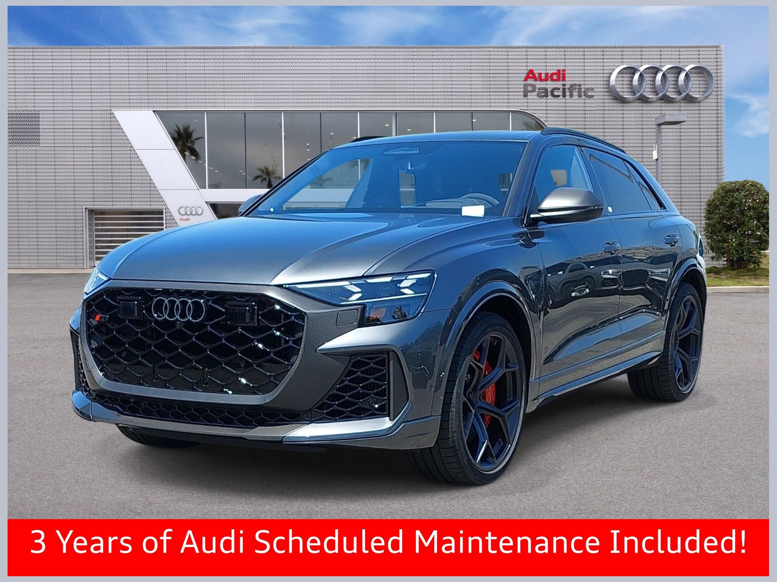 Daytona Gray Pearl Effect 2027 Audi RS Q8 SUV / Crossover All-Wheel Drive 8-Speed Automatic