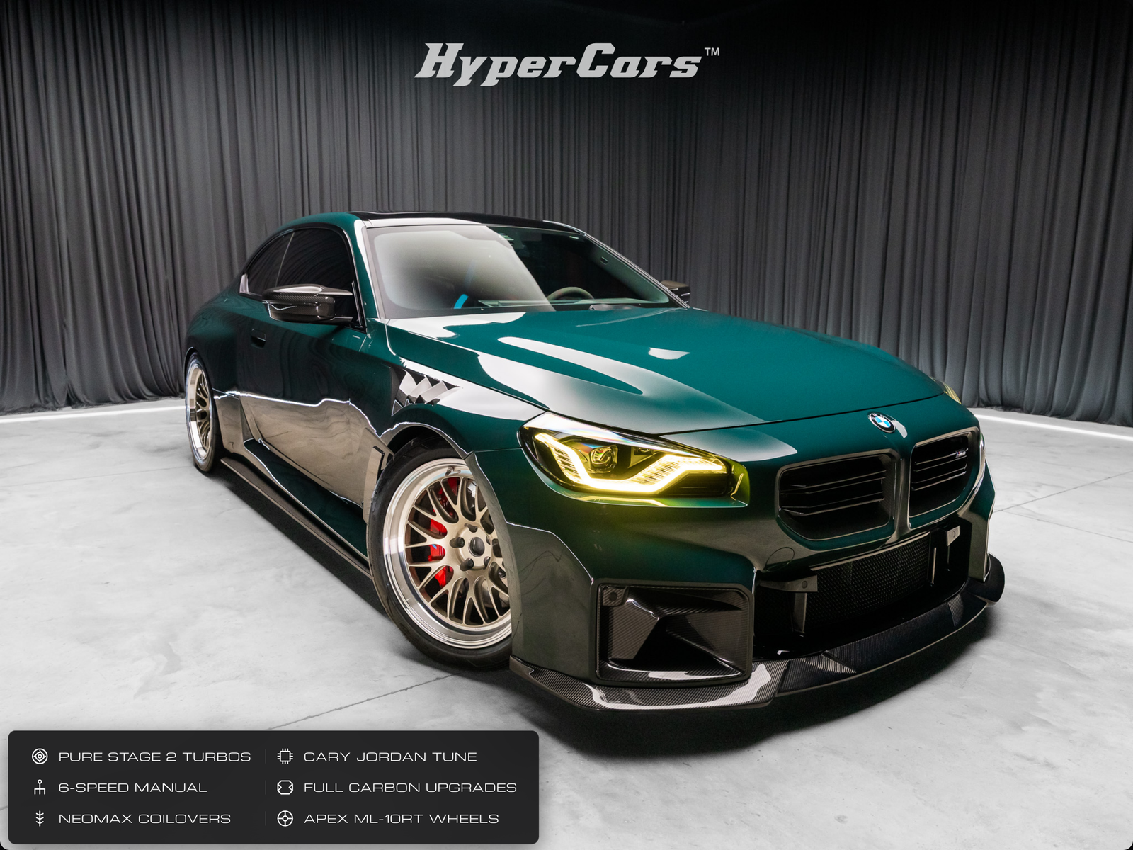 Zandvoort Blue 2024 BMW M2 Coupe Rear-Wheel Drive 6-Speed Manual