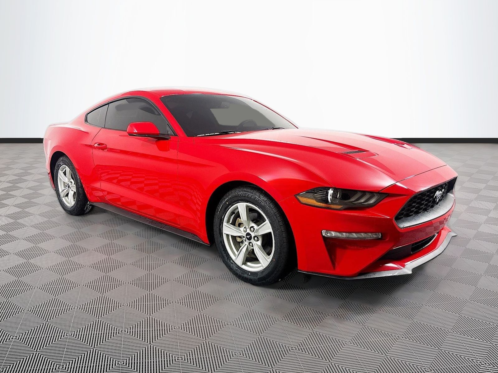 Race Red 2020 Ford Mustang EcoBoost Coupe RWD Coupe Rear-Wheel Drive Automatic
