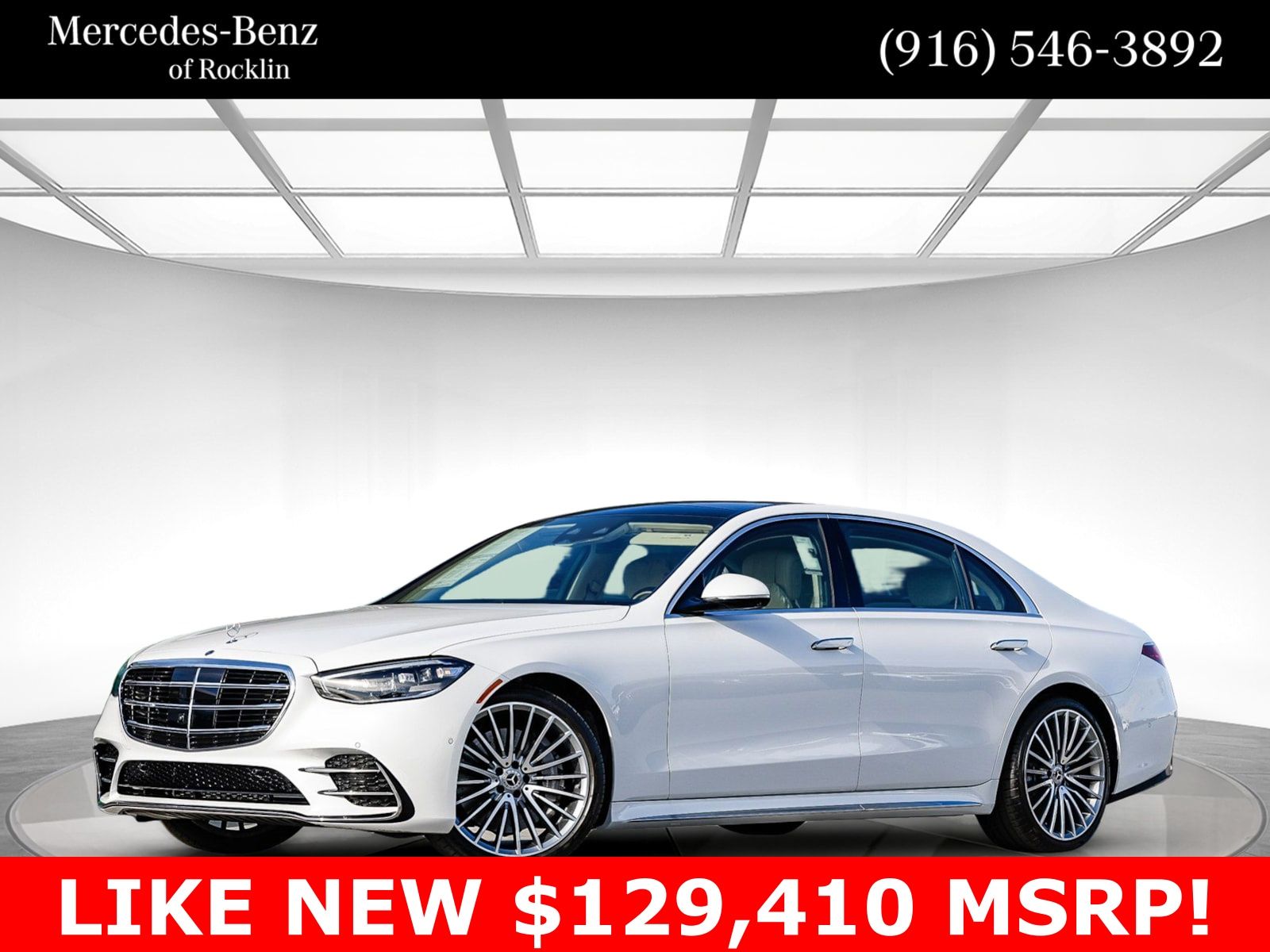 2025 Mercedes-Benz S-Class S 500 4MATIC