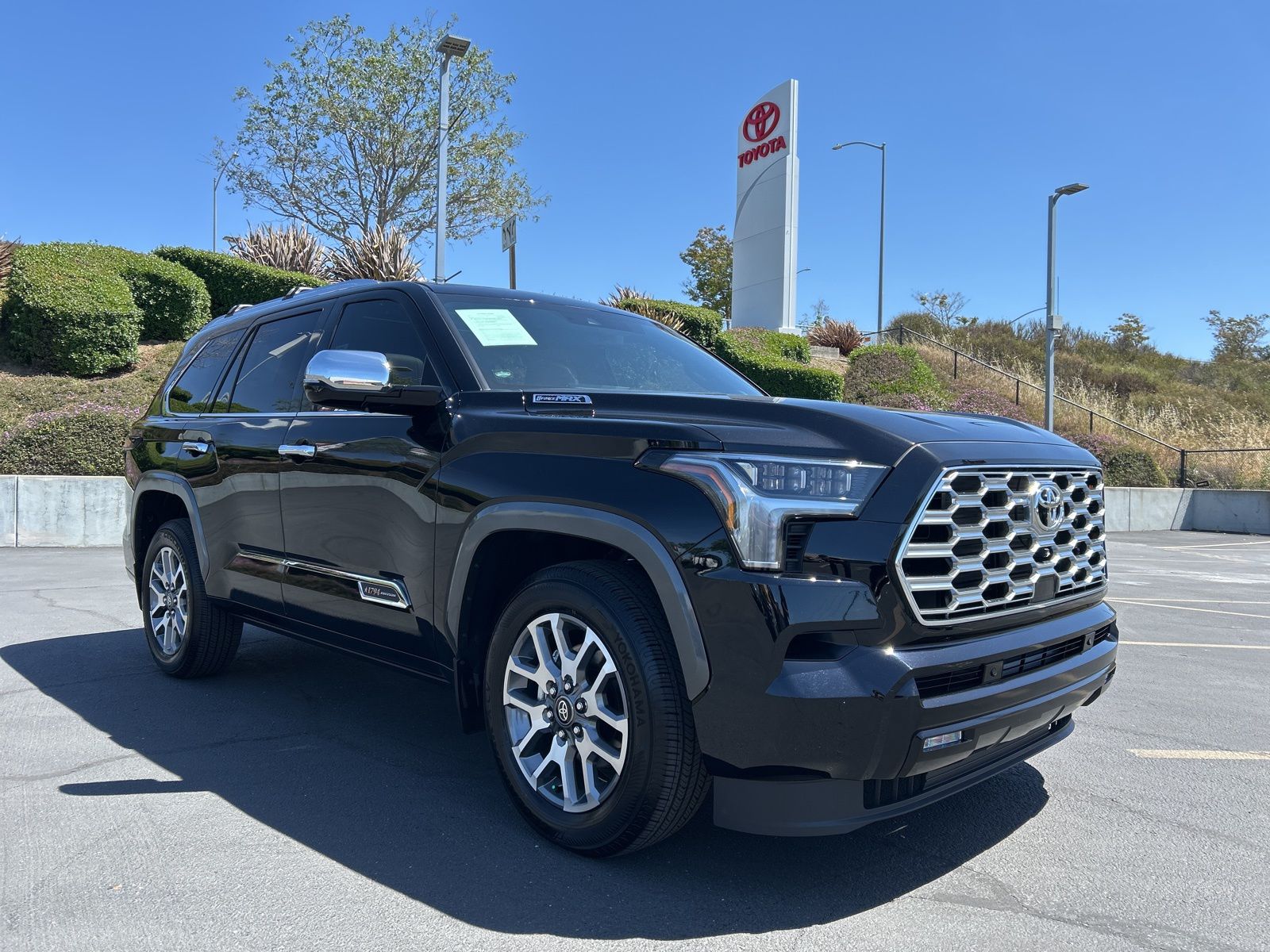 Midnight Black 2026 Toyota Sequoia 1794 Edition 4WD SUV / Crossover Four-Wheel Drive Automatic