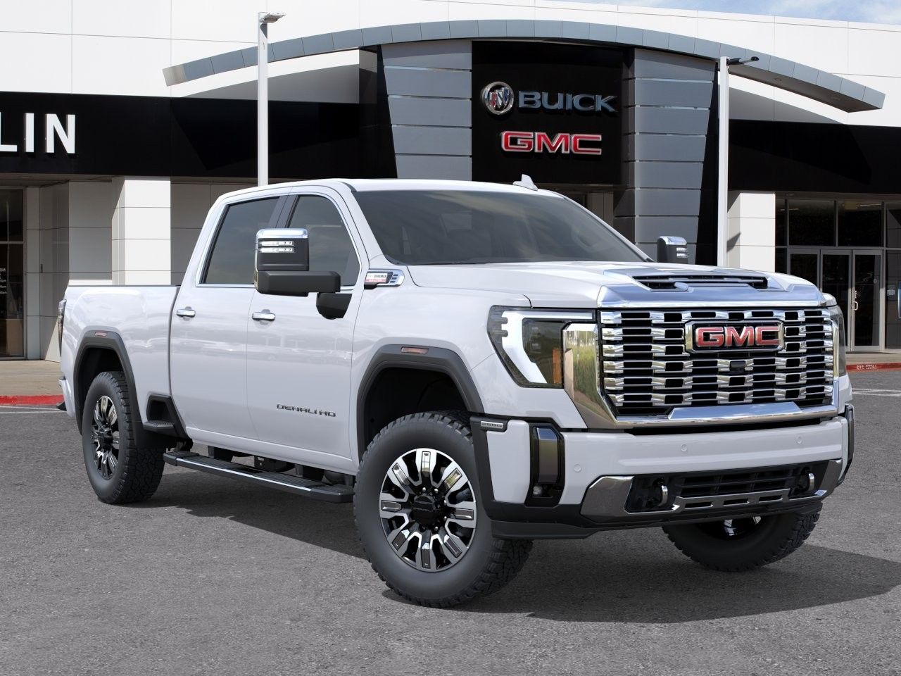 Summit White 2026 GMC Sierra 2500HD Pickup Truck Four-Wheel Drive Automatic