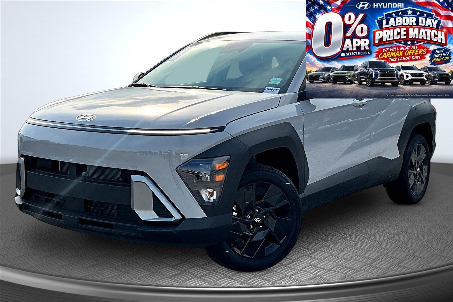 Cyber Gray Metallic 2026 Hyundai Kona SUV / Crossover All-Wheel Drive Continuously Variable Transmission