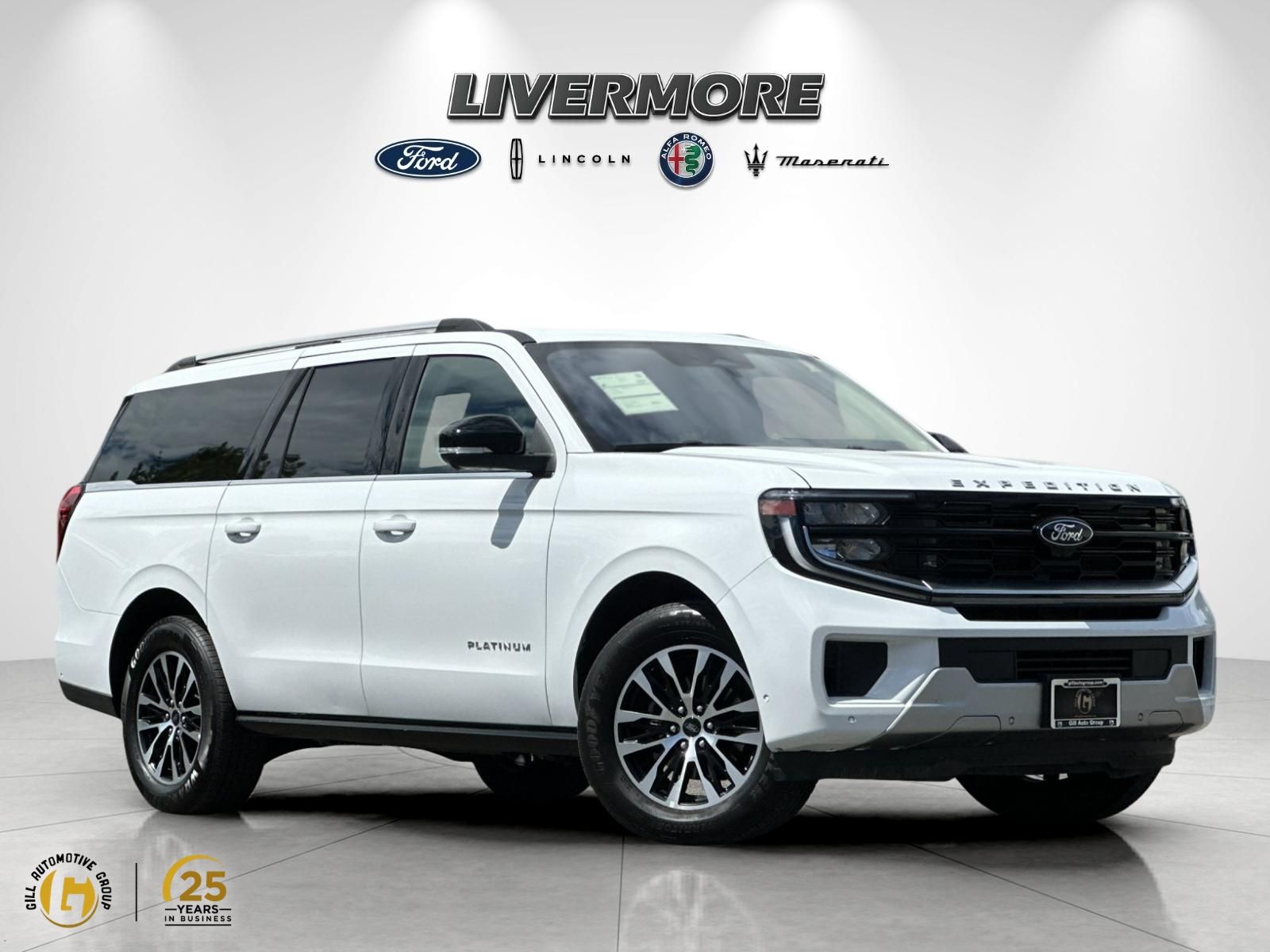 Oxford White 2025 Ford Expedition SUV / Crossover Four-Wheel Drive Automatic