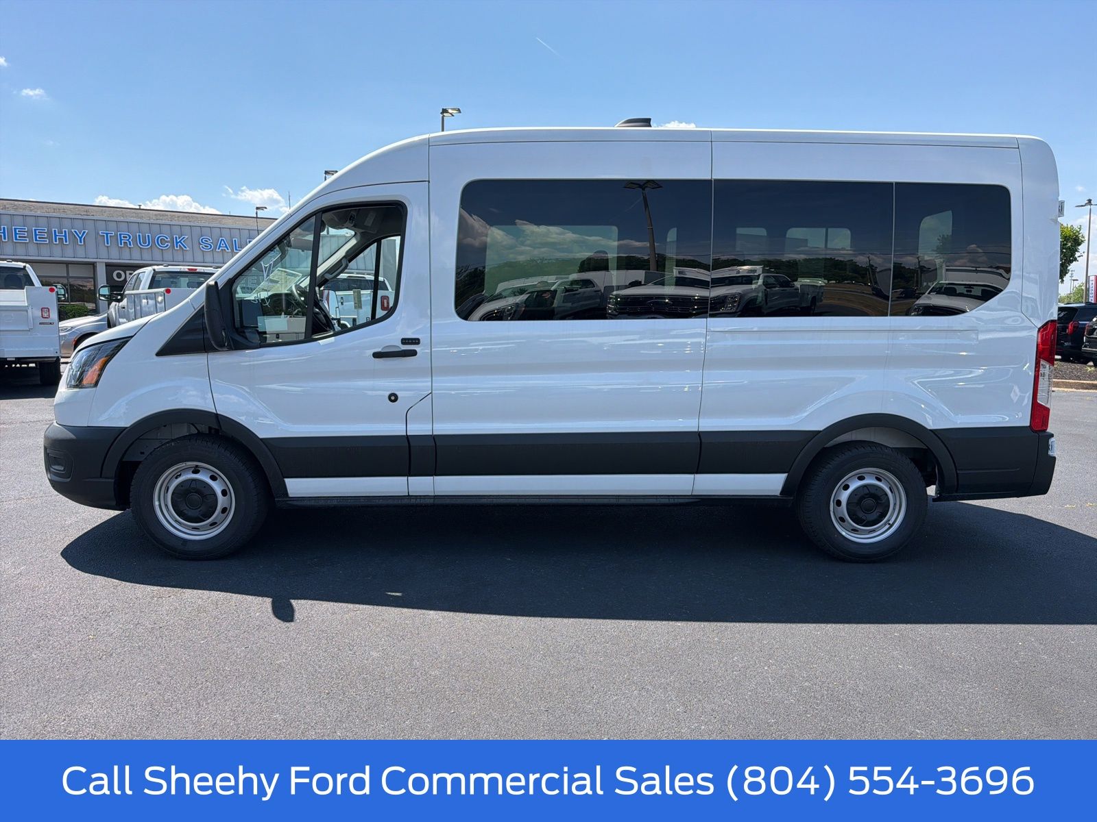 New 2026 Oxford White Ford Mid Roof 15-Passenger Van image 9