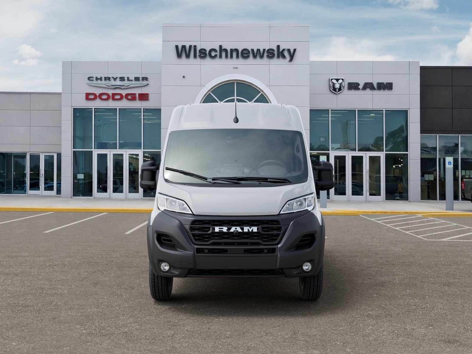 2026 Ram ProMaster 3500 High Roof White at AutoSavvy Houston Southwest