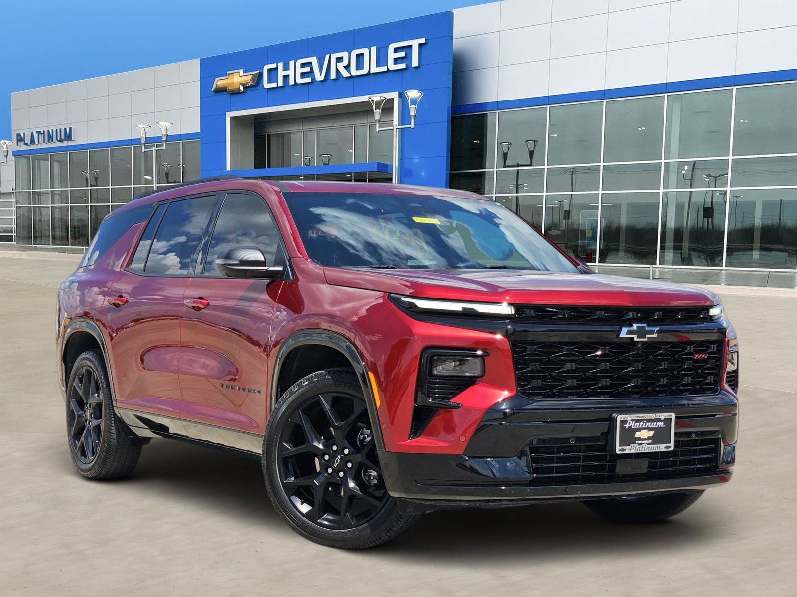 Radiant Red Tintcoat 2024 Chevrolet Traverse SUV / Crossover Front-Wheel Drive 8-Speed Automatic