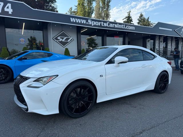 White 2016 Lexus RC Coupe Rear-Wheel Drive 8-Speed Automatic