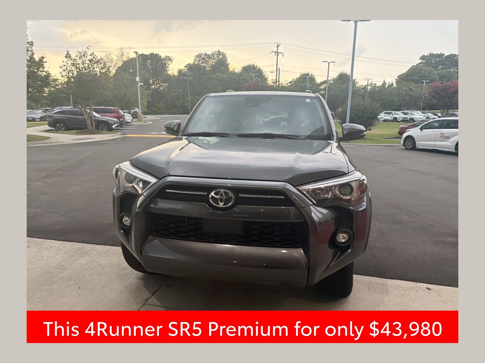 Magnetic Gray Metallic 2023 Toyota 4Runner SUV / Crossover 4X2 5-Speed Automatic