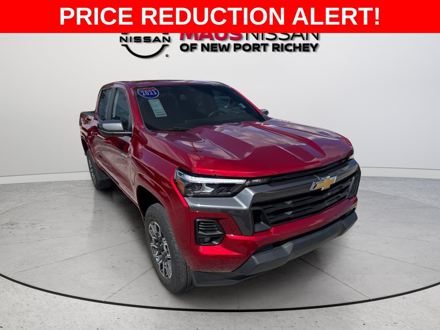 Radiant Red Tintcoat 2023 Chevrolet Colorado Pickup Truck 4X2 8-Speed Automatic
