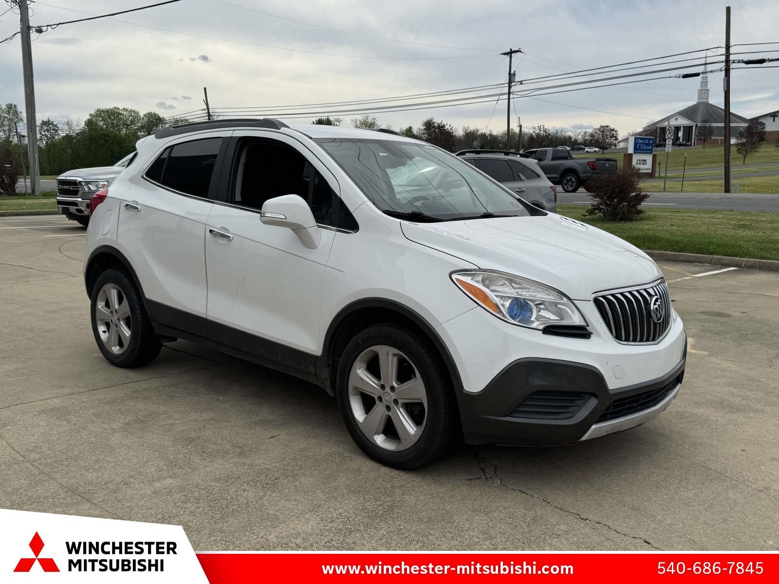 Summit White 2016 Buick Encore AWD SUV / Crossover All-Wheel Drive 6-Speed Automatic Overdrive
