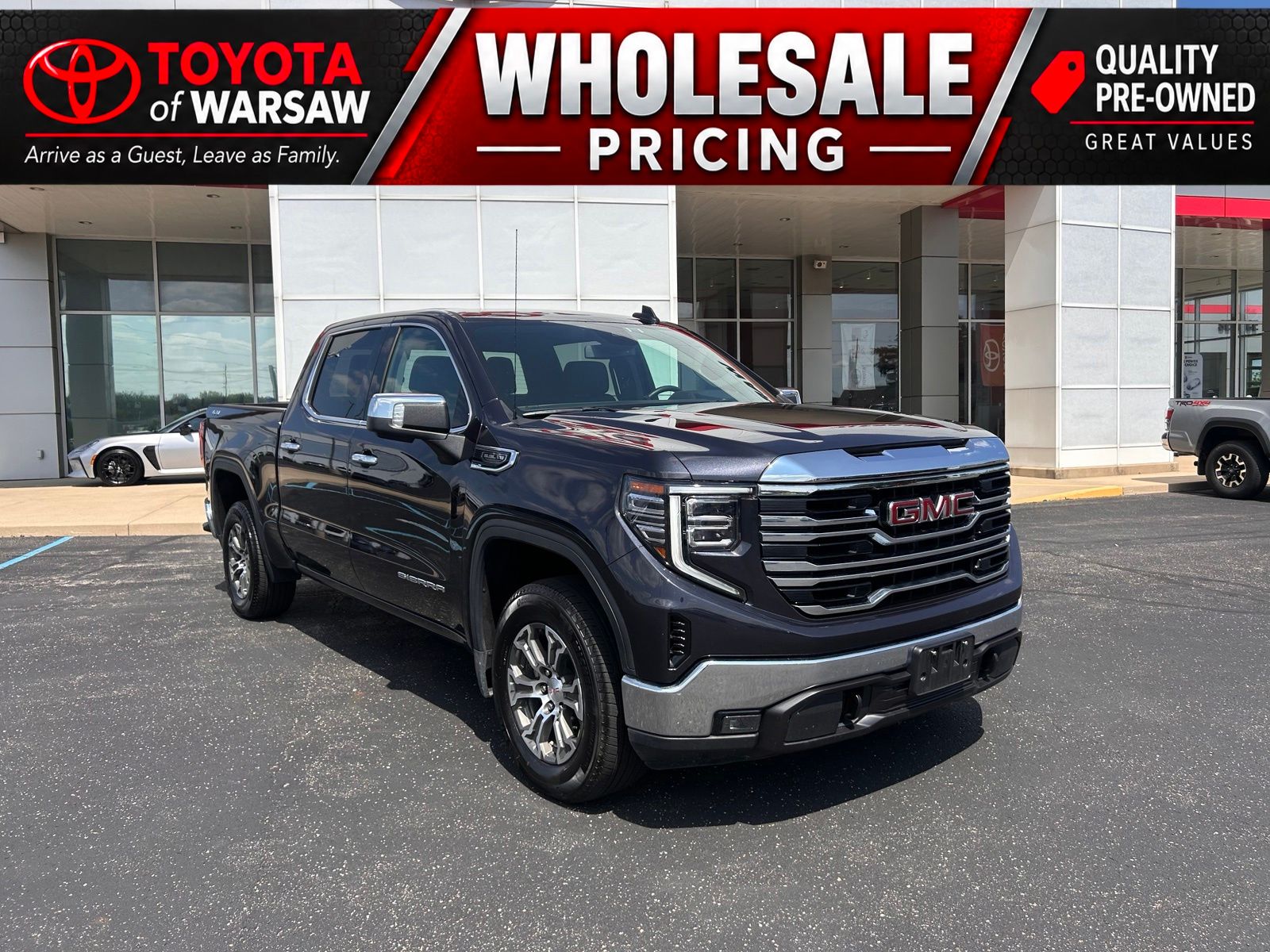 Titanium Rush Metallic 2026 GMC Sierra 1500 Pickup Truck Four-Wheel Drive Automatic