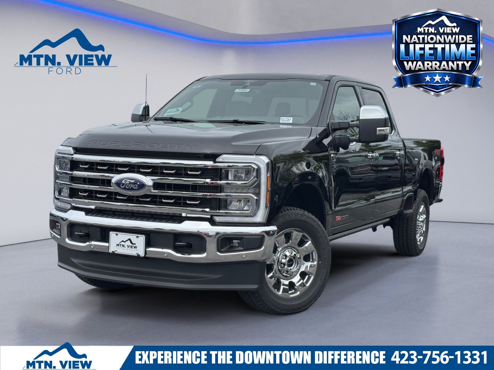 Black Metallic 2026 Ford F-250 Super Duty Pickup Truck Four-Wheel Drive Automatic