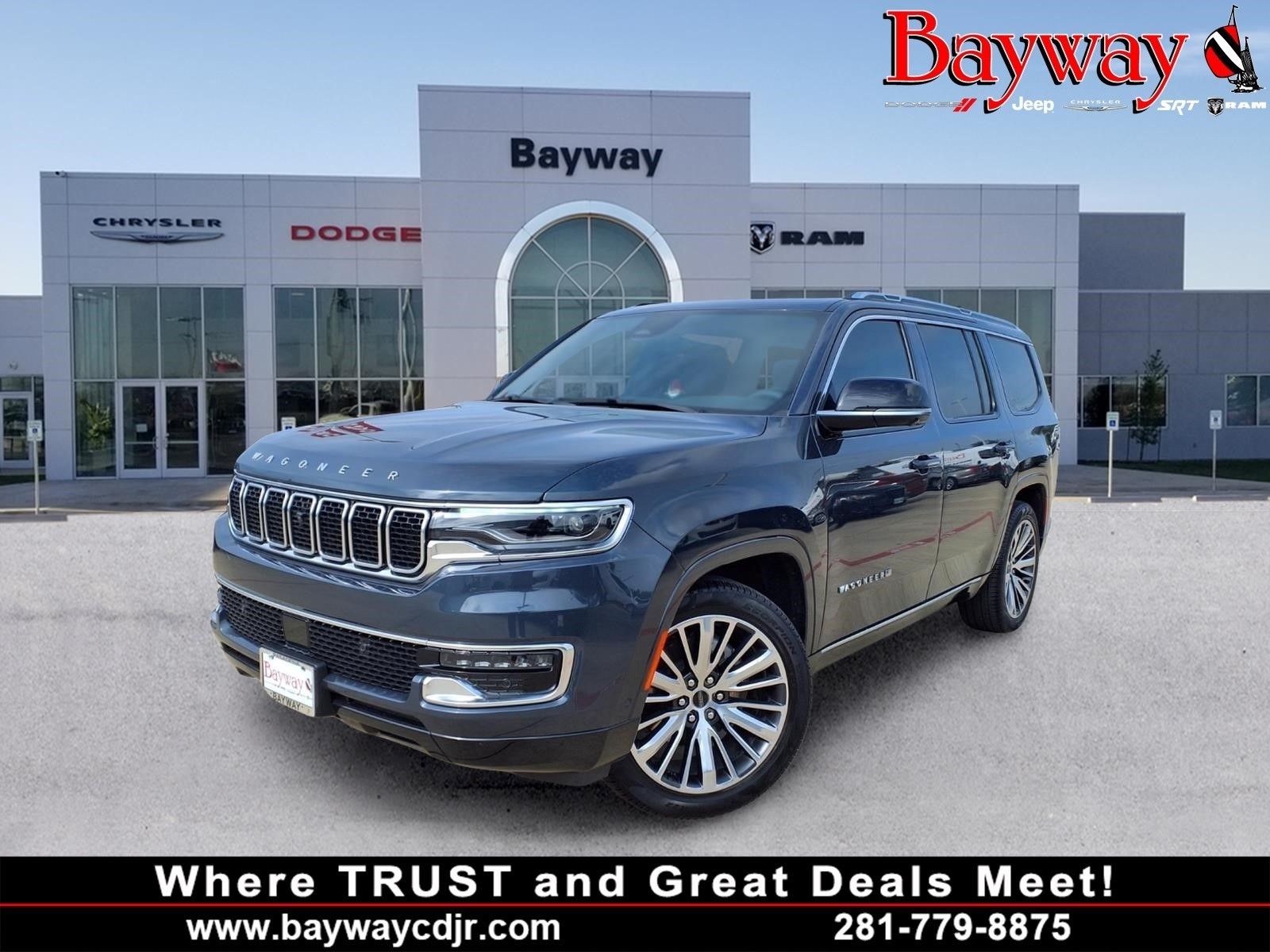 2025 Jeep Wagoneer Series II Gray at Bayway Chrysler Dodge Jeep Ram