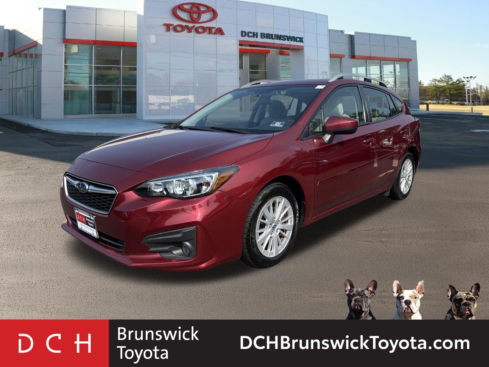 Venetian Red Pearl 2017 Subaru Impreza Hatchback All-Wheel Drive Continuously Variable Transmission