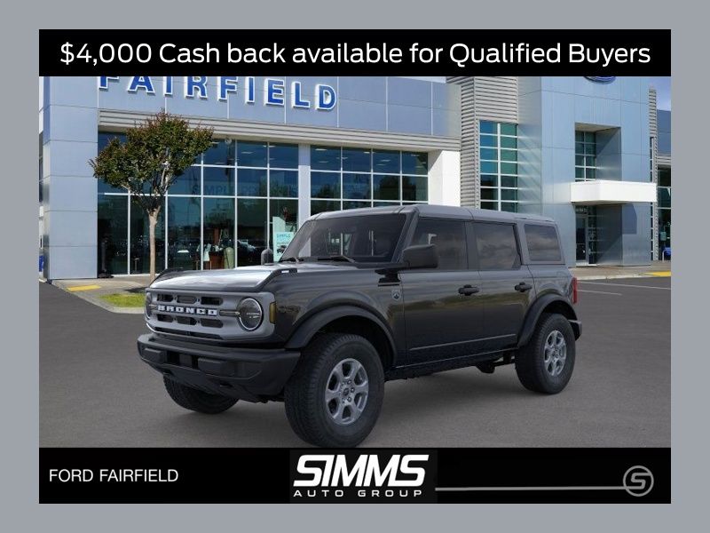 Shadow Black 2025 Ford Bronco SUV / Crossover Four-Wheel Drive Automatic