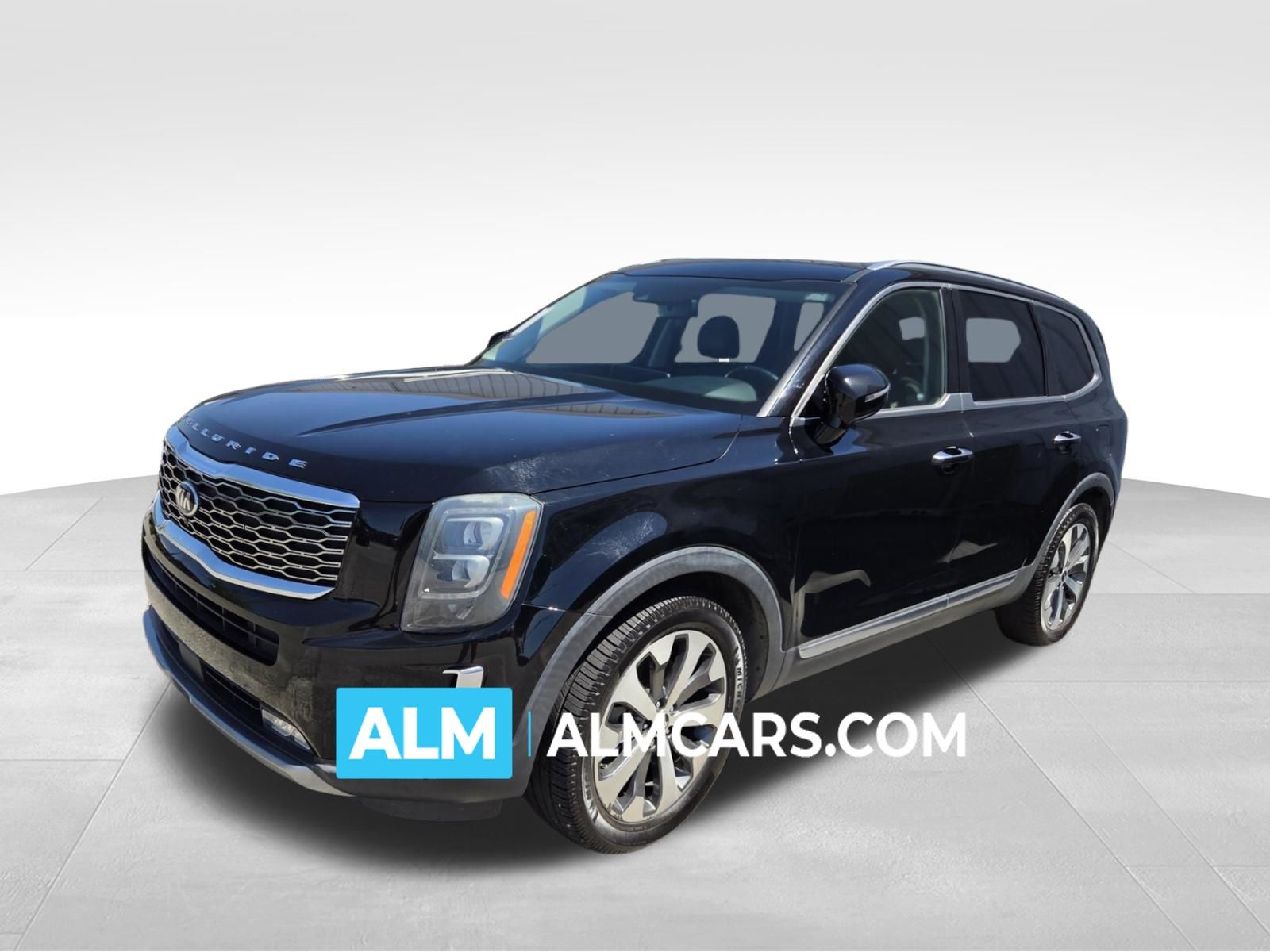 Ebony Black 2021 Kia Telluride SX FWD SUV / Crossover Front-Wheel Drive 8-Speed Automatic
