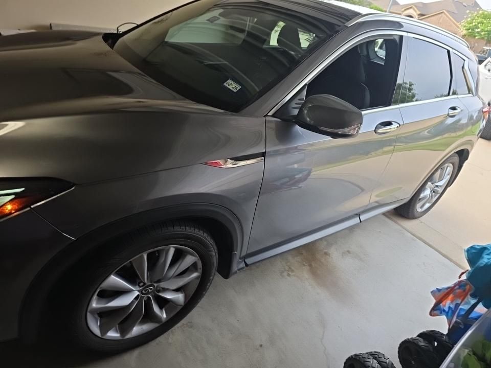 2022 Graphite Shadow INFINITI QX50 ESSENTIAL FWD SUV