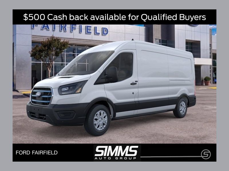 Oxford White 2026 Ford E-Transit Van Automatic