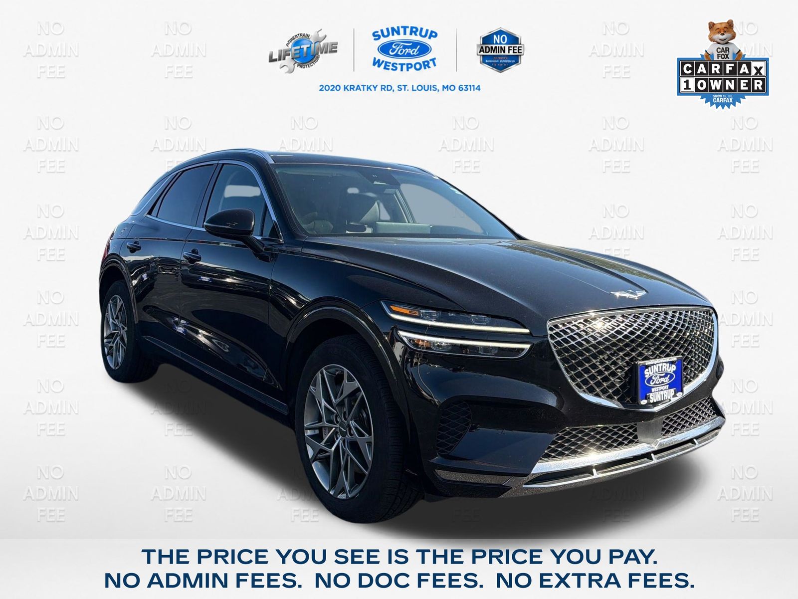 Vik Black 2025 Genesis GV70 SUV / Crossover All-Wheel Drive 8-Speed Automatic