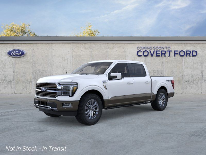 White 2026 Ford F-150 King Ranch SuperCrew 4WD Pickup Truck Four-Wheel Drive Automatic