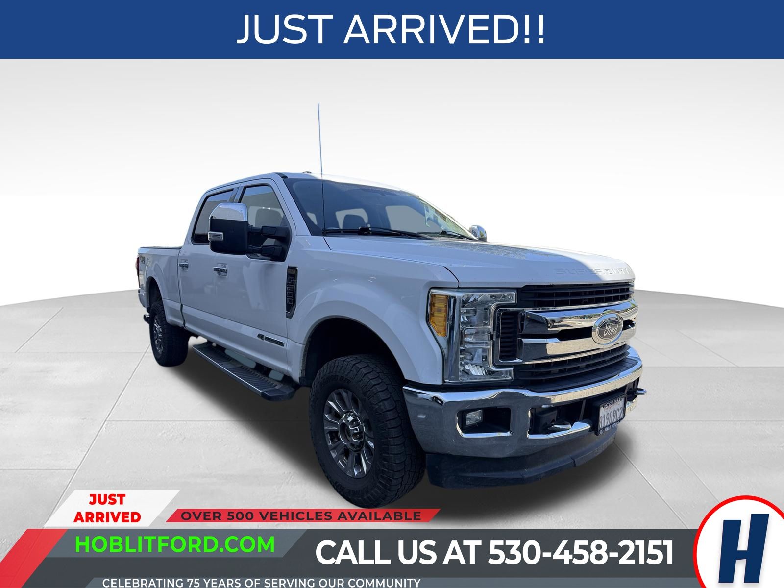 Oxford White 2017 Ford F-250 Super Duty Pickup Truck Four-Wheel Drive 6-Speed Automatic