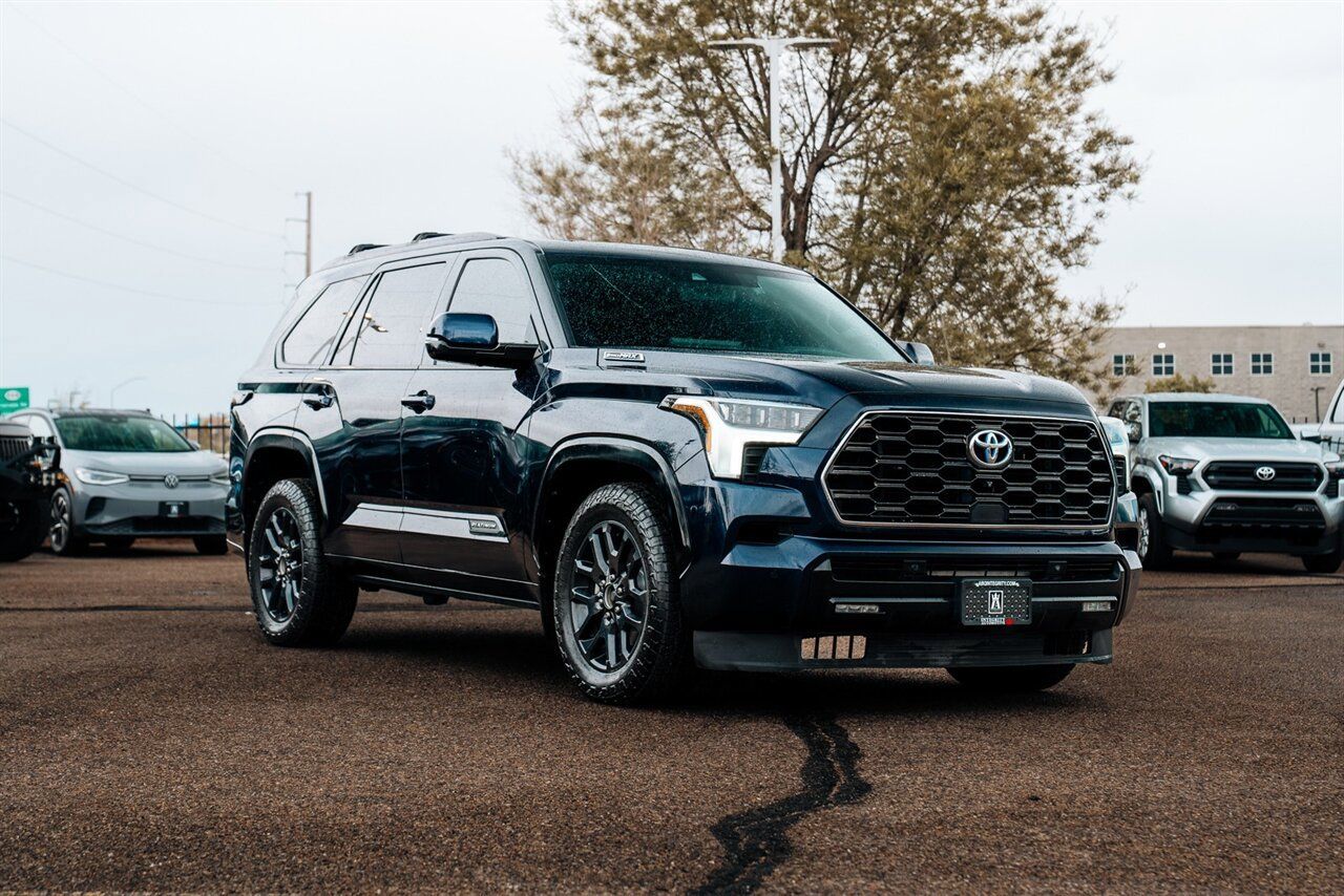 Blueprint 2023 Toyota Sequoia Platinum 4WD SUV / Crossover Four-Wheel Drive Automatic