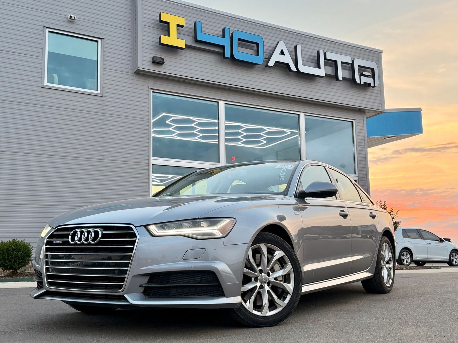 Gray Metallic 2018 Audi A6 Sedan All-Wheel Drive 8-Speed Automatic
