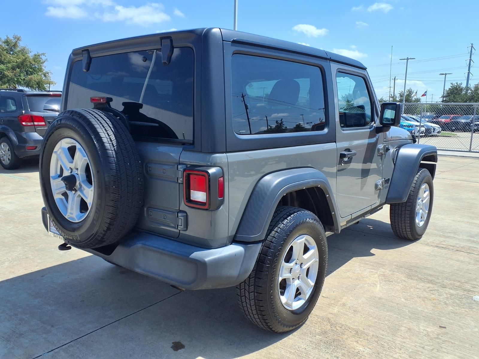 2021 Jeep Wrangler Sport S Gray at Emmons Autoplex