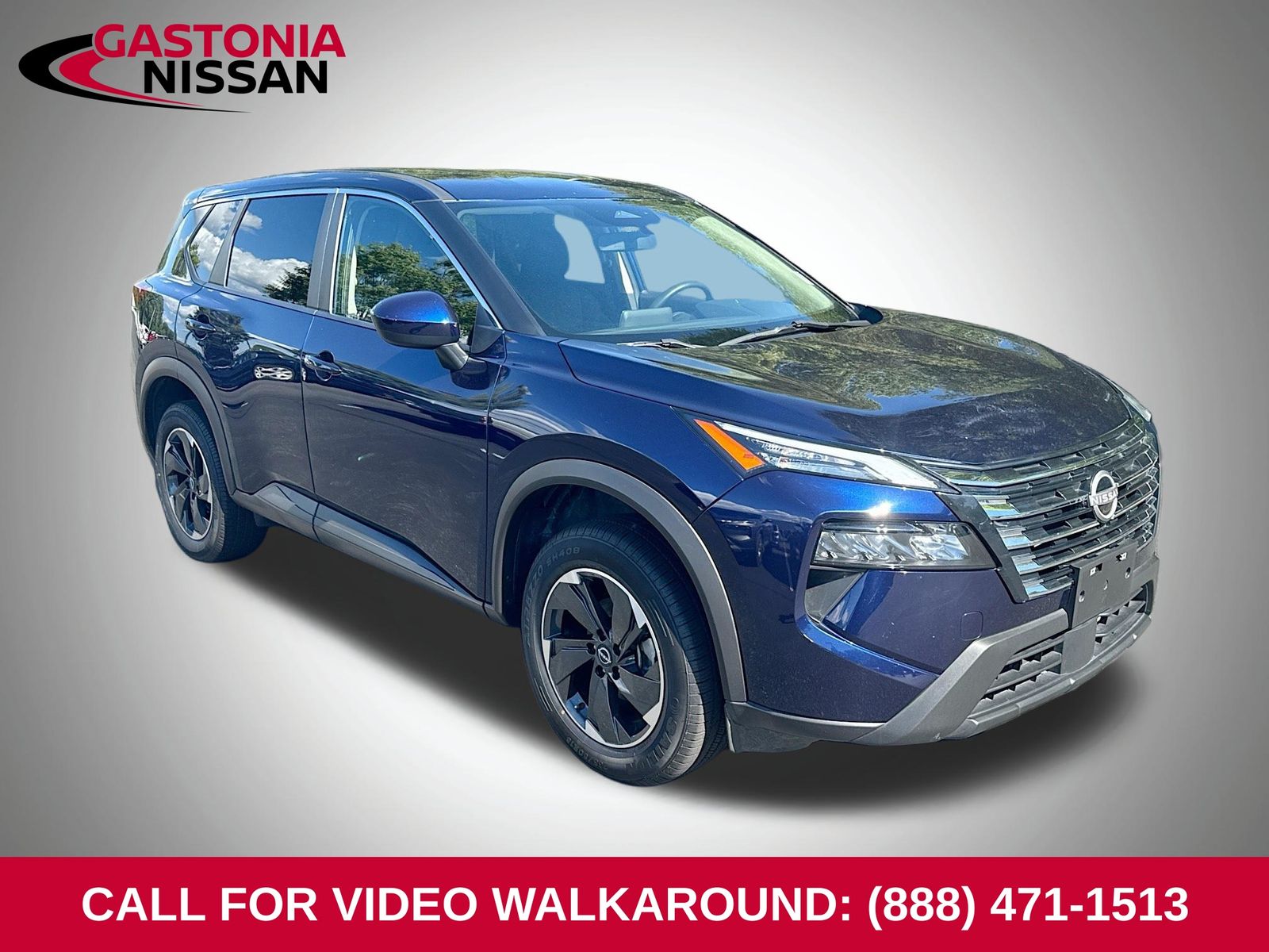 Deep Ocean Blue Pearl 2024 Nissan Rogue SUV / Crossover All-Wheel Drive Continuously Variable Transmission