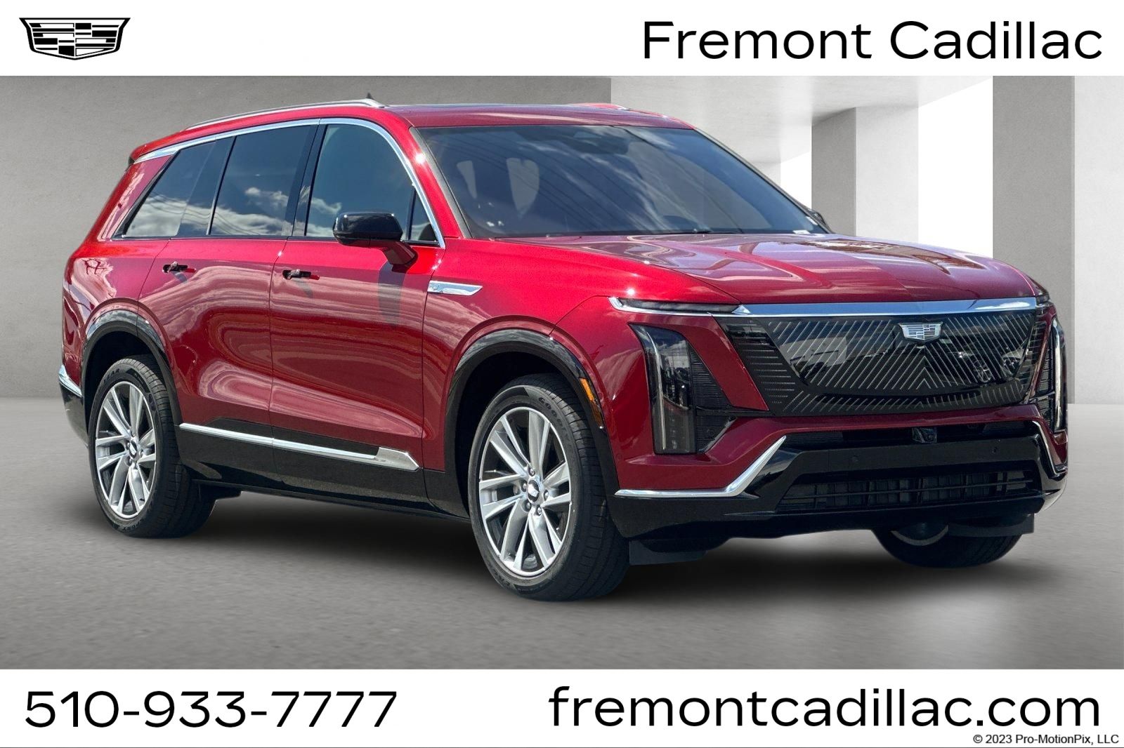 Radiant Red Tintcoat 2027 Cadillac VISTIQ SUV / Crossover All-Wheel Drive 1-Speed Automatic