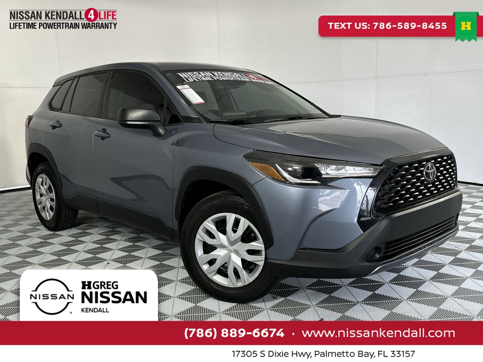 Celestite 2022 Toyota Corolla Cross L FWD SUV / Crossover Front-Wheel Drive Continuously Variable Transmission
