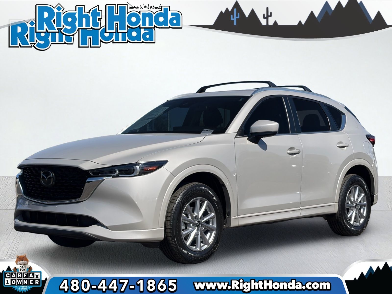 Gray (Platinum Quartz Metallic) 2025 Mazda CX-5 2.5 S Select AWD SUV / Crossover All-Wheel Drive 6-Speed Automatic